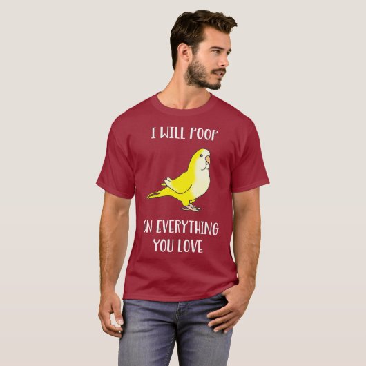 『イエロー・ウンチ』 Tシャツ (正面フル)