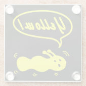 イエロー! ガラスコースター (裏面)