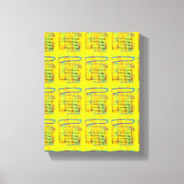 イエロー... キャンバスプリント