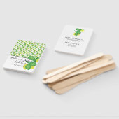 イエロー&グリーンレモンライム結婚ズ ハンドファン (組立なし)