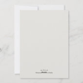 イエロー シンプル ミニマル ハッピー イード アル アドハ カード (裏面)