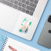 イエロー・チャーチ シール (ノートパソコンとiPhone)