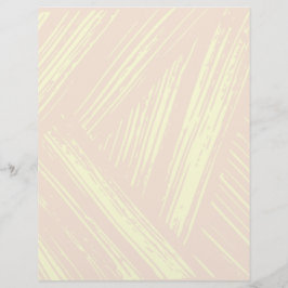 イエロー＆ピーチ アブストラクト スクラップブック ペーパー