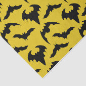 イエロー&ブラックこうもりハローウィンパーティ 薄葉紙 (詳細)