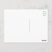 イエロー&ブラックラブラドールリトリエバーパピーポストカード ポストカード (裏面)