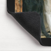 イエロー、ブラック、ブラウンラブラドールレトリバーマウスパッド マウスパッド (コーナー)