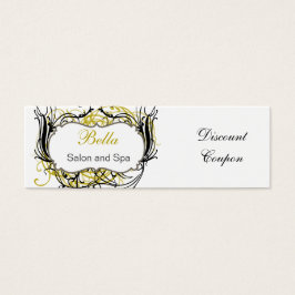 イエロー、ブラック、ホワイトのシック割引クーポン