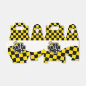 イエロー ブラック レトロ ワン ハッピー デュード 1歳の誕生日 フェイバーボックス (折り畳みなし)