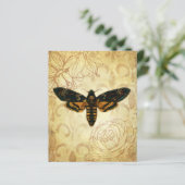 イエロー&ブルーモスヴィンテージフローラスクラップブック紙 (スタンド正面)