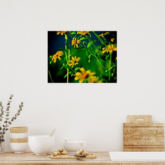 イエロー... ポスター (キッチン)