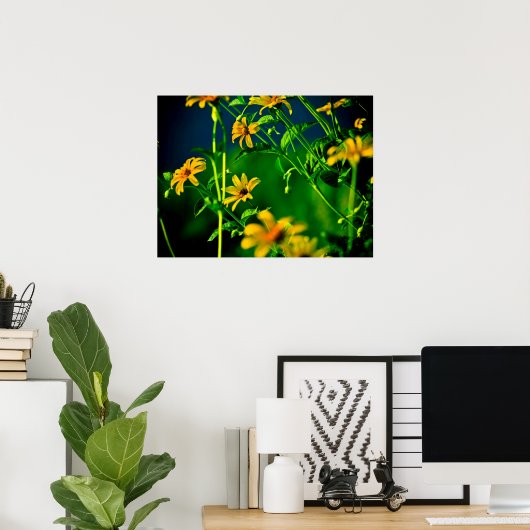 イエロー... ポスター (ホームオフィス)