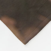 イエロー・ラブラドール・レトリーバーのフリースブランケット フリースブランケット (角)