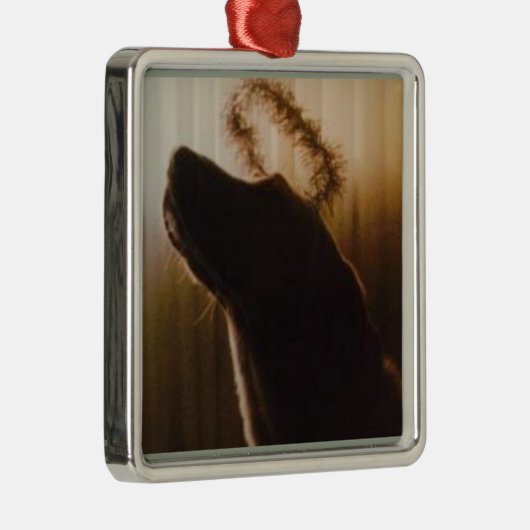 イエロー・ラブラドール・レトリーバーエンジェルオーナメントバイウィローキャッツデザーズ メタルオーナメント (右)