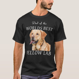 イエロー・ラブラドール・レトリーバーパパ Tシャツ