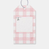 イエロー・ラブラドール・レトリーバーラブラドールレトリエバーホリデークリスマス ギフトタグ (裏面)