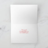 イエロー・ラブラドール・レトリーバー休日 シーズンカード (内部)