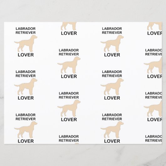 イエロー・ラブラドール・レトリーバー愛好家 (裏面)