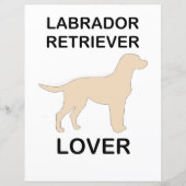 イエロー・ラブラドール・レトリーバー愛好家 (正面)