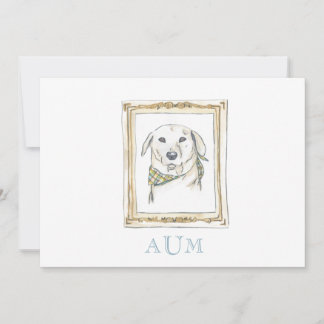 イエロー・ラブラドール・レトリーバー発表会 招待状