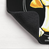 イエロー・ラブラドール・レトリーバー・イッツ・オール・アバウト・ミー マウスパッド (コーナー)