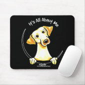 イエロー・ラブラドール・レトリーバー・イッツ・オール・アバウト・ミー マウスパッド (マウス)