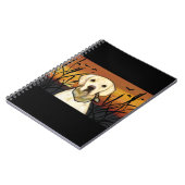 イエロー・ラブラドール・レトリーバー ノートブック (左側)