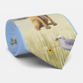 イエロー・ラブラドール・レトリーバー#8 – ローボート ネクタイ (ロール)