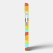 イエロー、レッド、及びカデットブルーの三角形 ケース・メート iPhone Case-Mate iPhoneケース (裏面 / 左)