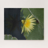 イエロー《植物》スイレンジグソーパズル ジグソーパズル (横)