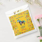 イエロー | Day of the Dead Unicorn誕生日パーティー フェイバーバッグ (封をした状態)