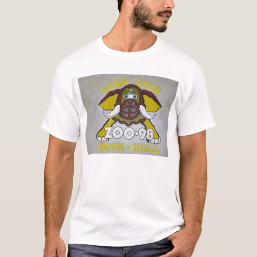 イエローKZEW 98象Tシャツ Tシャツ (正面)