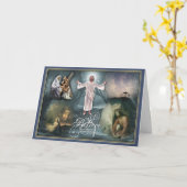 イエ信じスイースタークリスチャングリーティングカード カード (黄色い花)