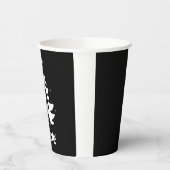 イエ信じティビグフットサスカッチクリスマスサンタ 紙コップ (左)