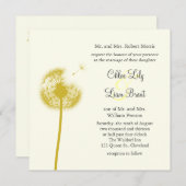 イエ最高のロー·ウィッシュズ!結婚式招待状 招待状 (正面/裏面)