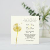 イエ最高のロー·ウィッシュズ!結婚式招待状 招待状 (スタンド正面)