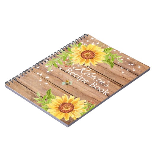 イエ素朴ローヒマワリレシピ ノートブック (左側)