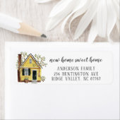 イエ魅力的ローハウスホームスイートホームアドレス ラベル (インサイチュ)