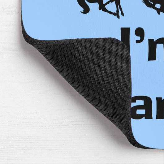 イエ・ハウ私はTシャツとギフトの文法的だ マウスパッド (コーナー)