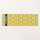 イオウの冠を付けたコッカトゥー ヨガマット (正面(横))