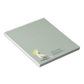 イオウ昆布の水色絵を描の ノートパッド (アングル)