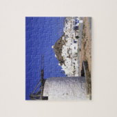 イオス、ギリシャ。美しくてきびきびした、白く、 ジグソーパズル (縦)