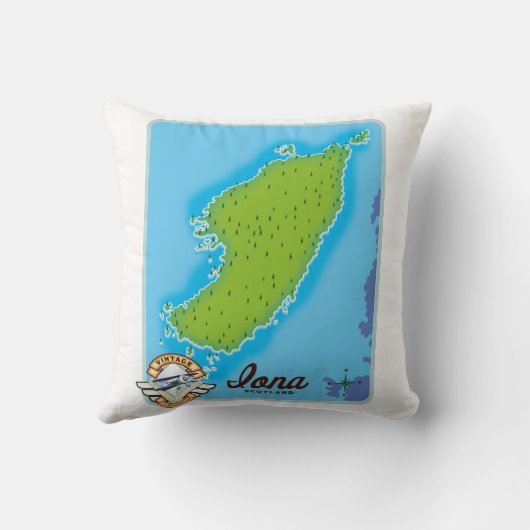 イオナの地図 クッション (裏面)