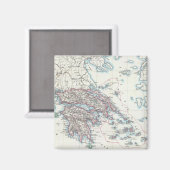 イオニア諸島，ギリシャ マグネット (正面/裏面)