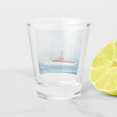 イオランダスチームヨット1909 ショットグラス (裏面)