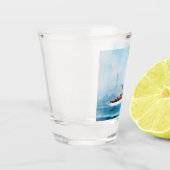 イオランダスチームヨット1909 ショットグラス (左)