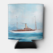 イオランダスチームヨット1909 缶クーラー (正面)