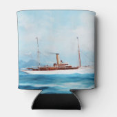 イオランダスチームヨット1909 缶クーラー (裏面)