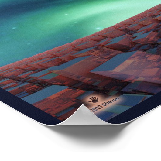 イオン化酸素 ポスター (角)