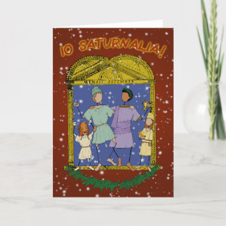 イオ・サタルナリア！二つ折り案内カード 案内状