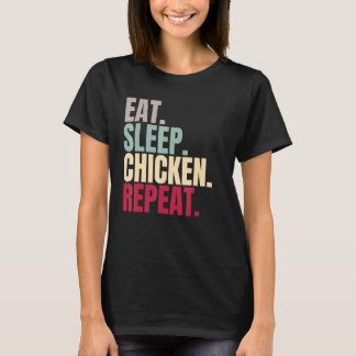 イカしたニワトリ生活 Tシャツ